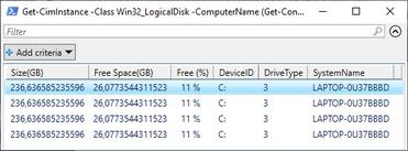 How To Get Disk Size And Disk Free Space Using Powershell – Improve  Scripting
