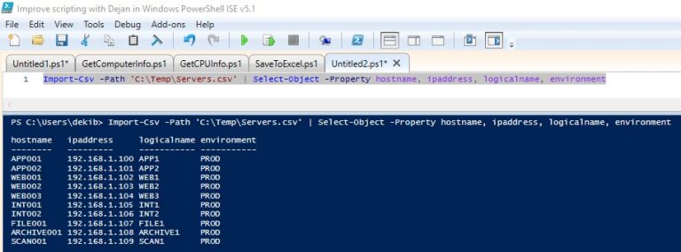 How To Import Or Export Data Using PowerShell – Improve Scripting