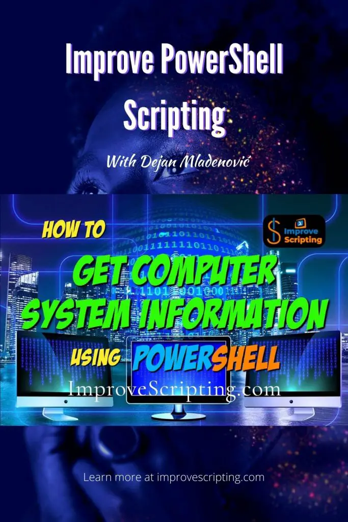 How To Get Computer System Information Using PowerShell