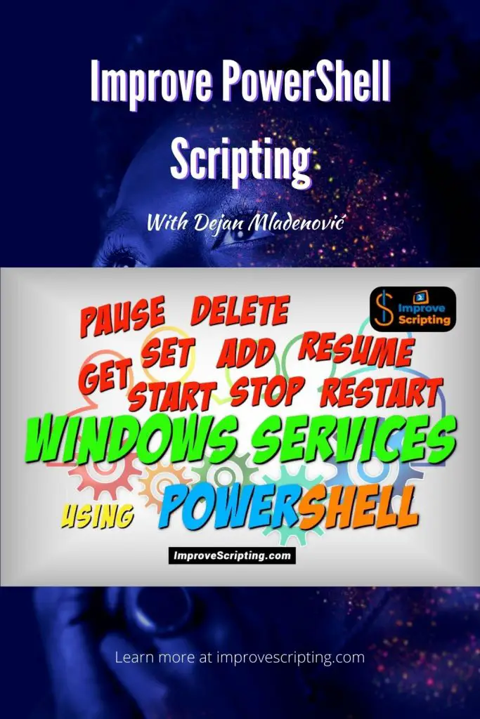Handle Windows Services Using PowerShell With Easy Steps Pinterest